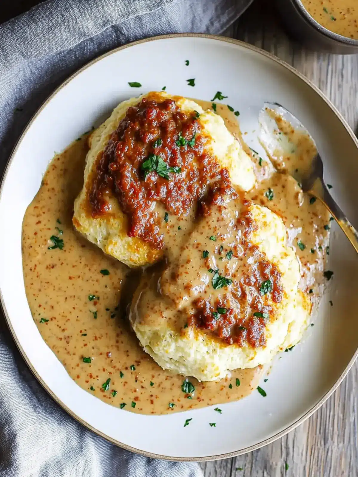 Savor the Comfort: Biscuits and Chorizo Gravy Done Right 4 Biscuits and Chorizo Gravy