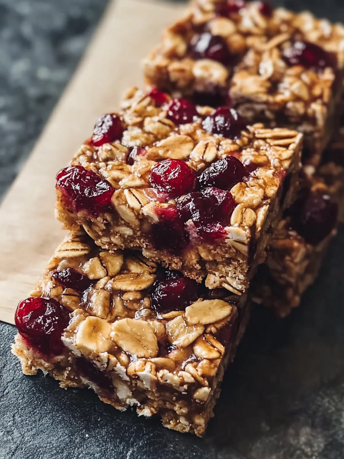 Nutty Cranberry Granola Bars for a Boost of Energy 2 Cranberry Nut Granola Bars