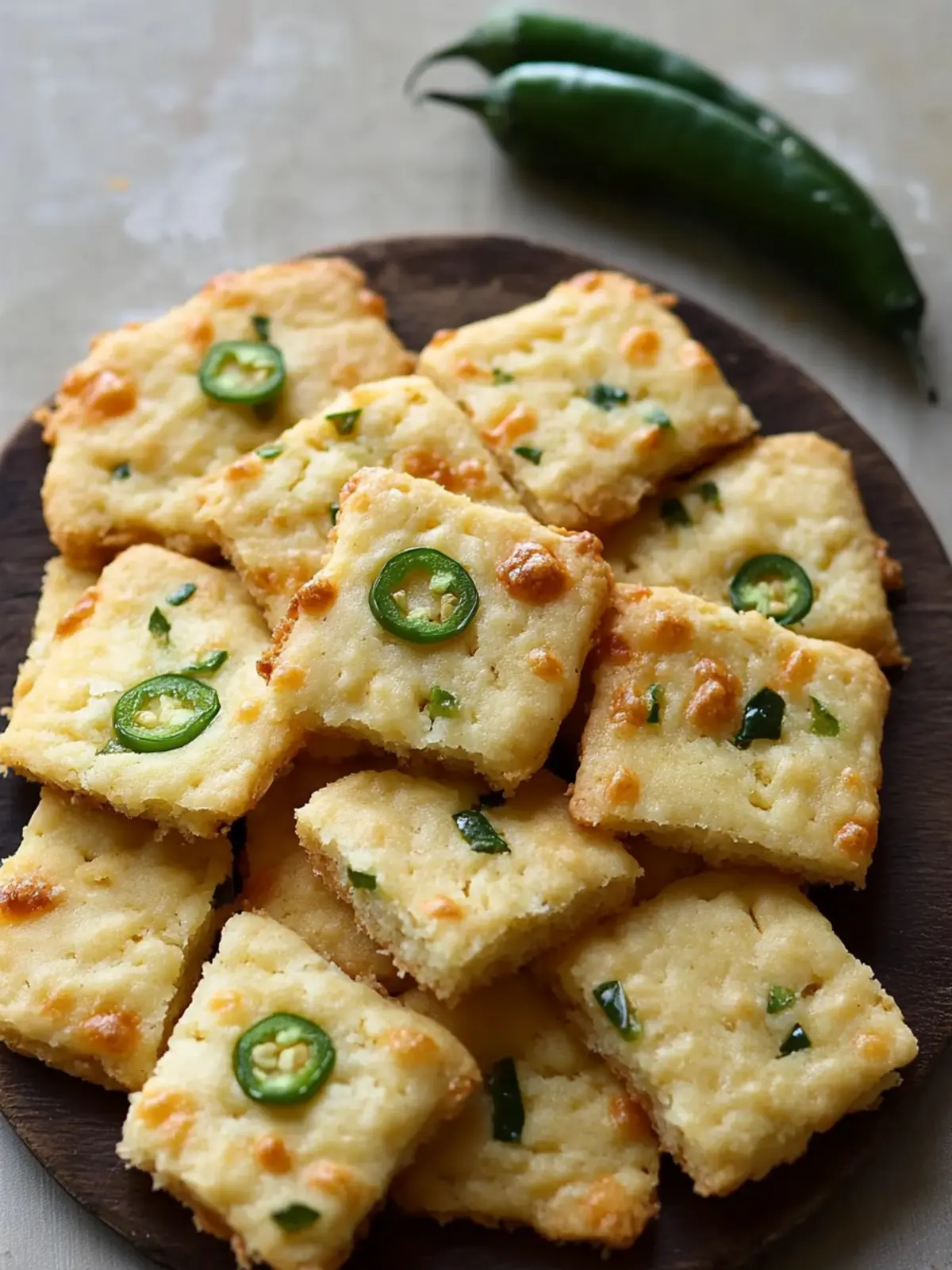 Cheesy Jalapeño Shortbread: Your New Favorite Spicy Snack 4 Cheesy Jalapeño Shortbread