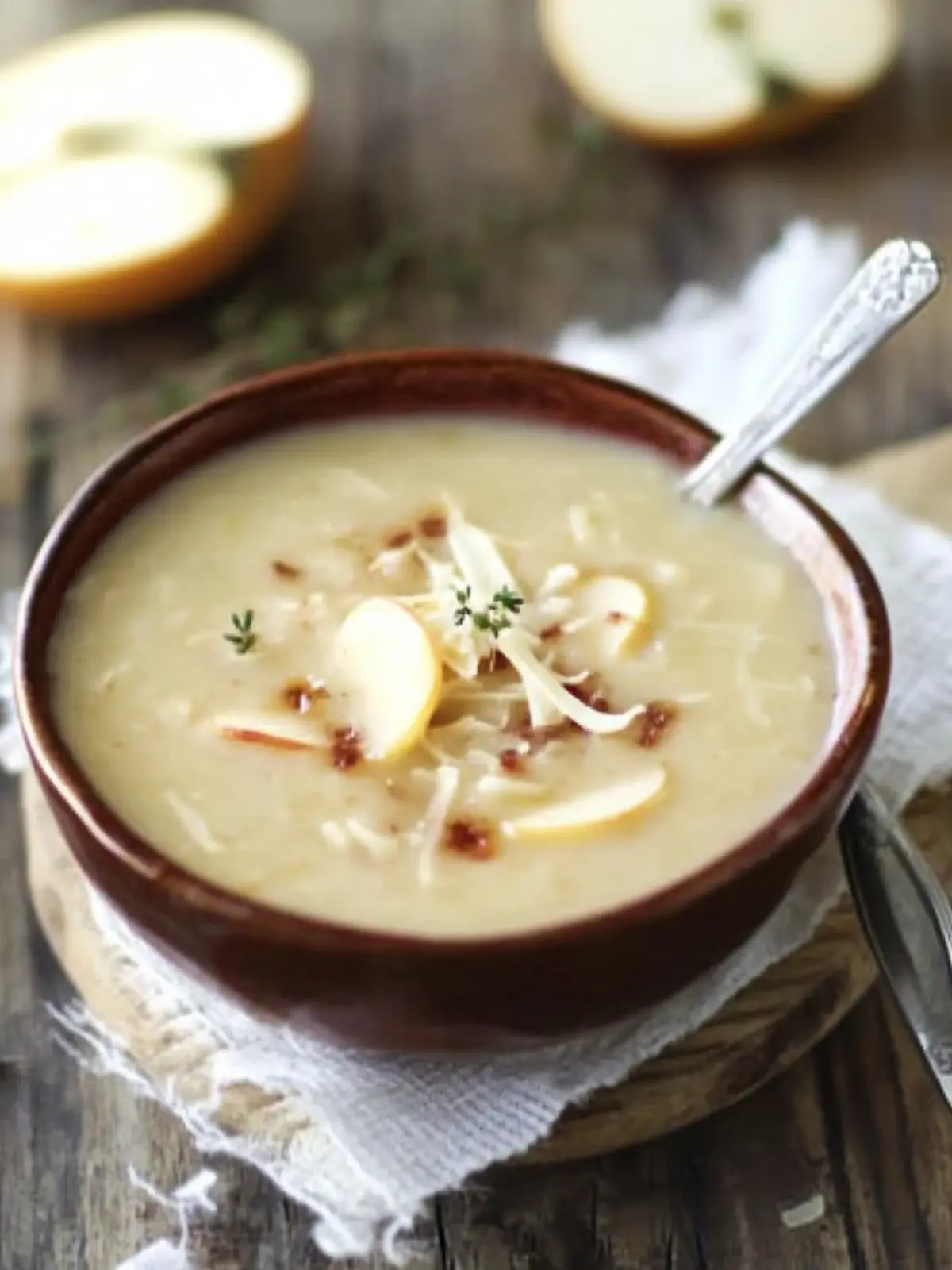 Creamy Apple and Cheese Soup That Will Warm Your Heart 5 Apple and Cheese Soup