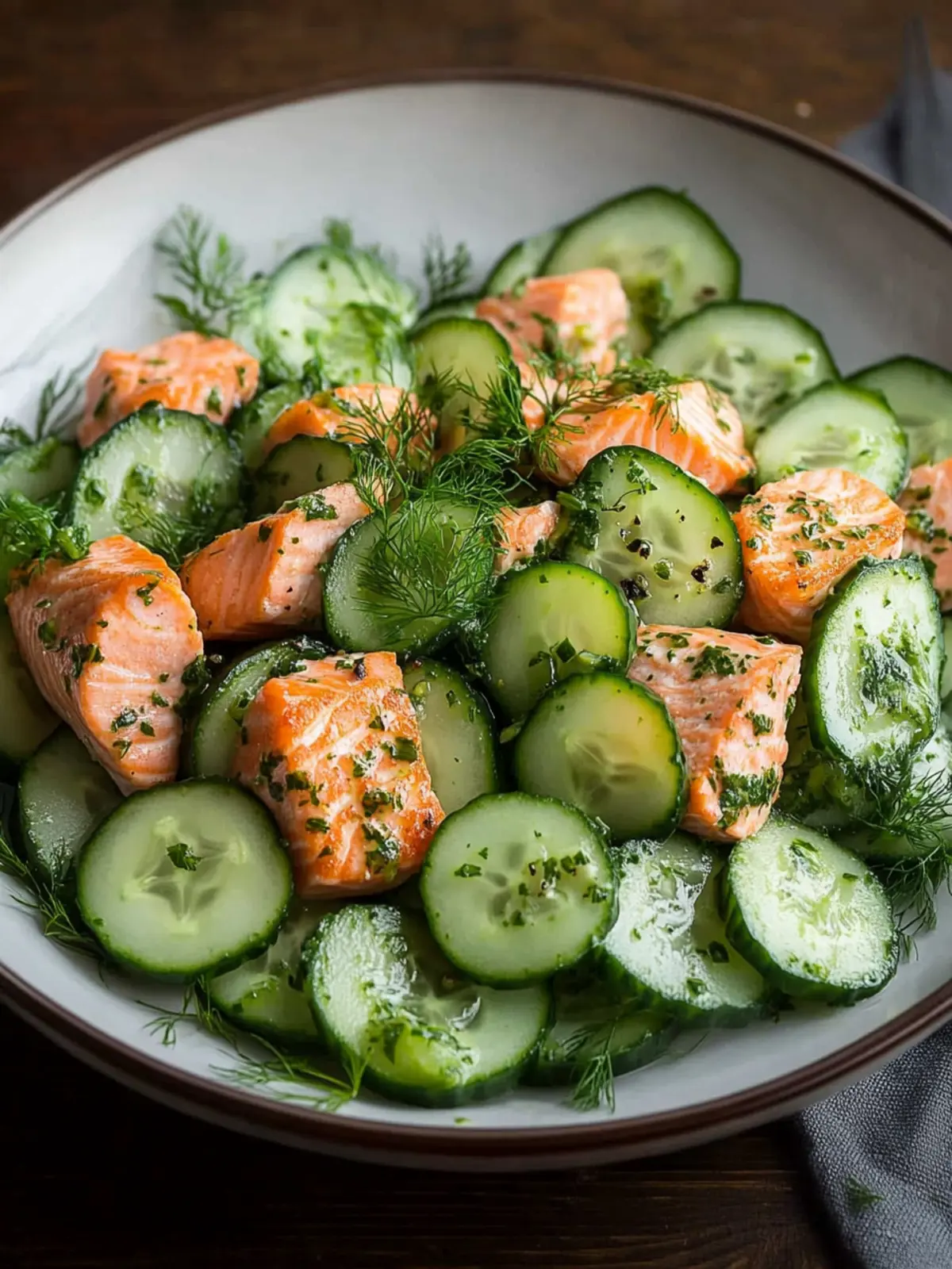 Simple Salmon Cucumber Salad That Brightens Your Table 3 Simple Salmon Cucumber Salad