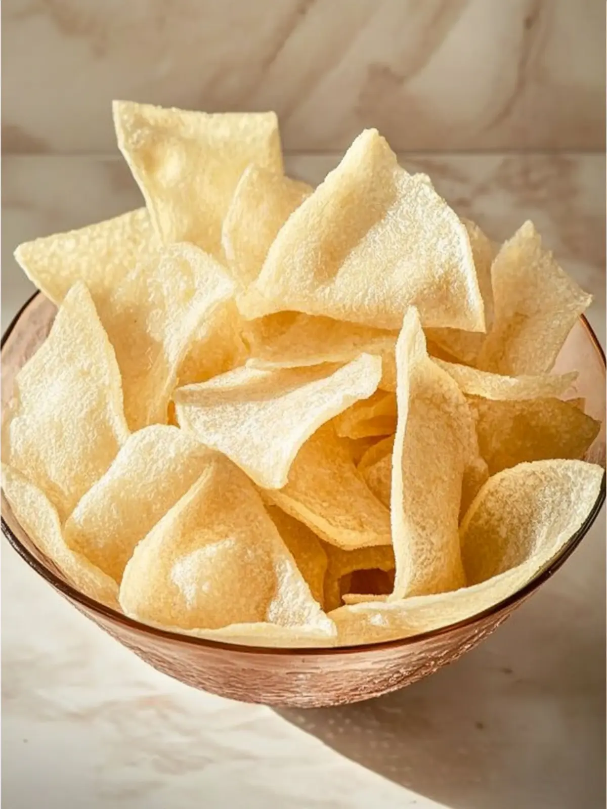 Air Fryer Rice Paper Pop Chips