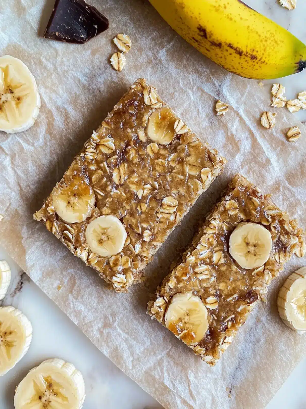Banana Oatmeal Bars