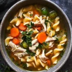 Chicken Noodle Soup with Herbs