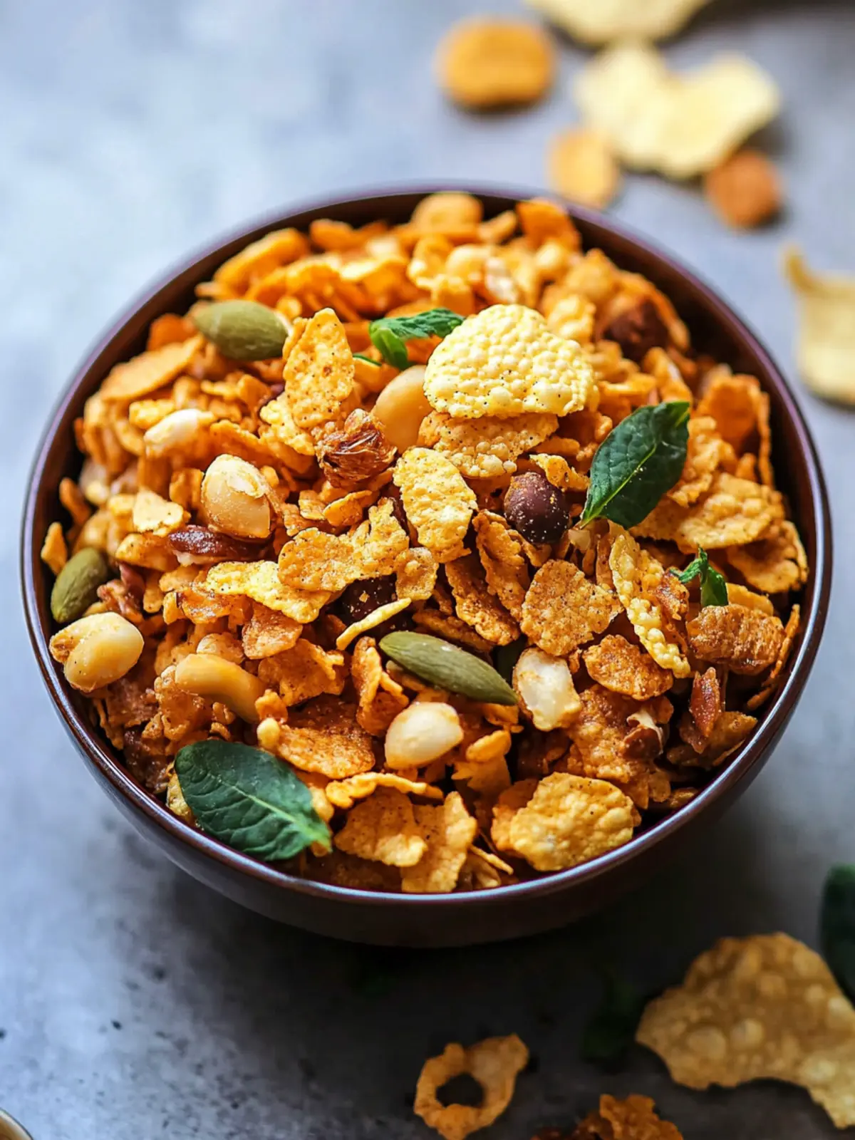 Crispy Air Fryer Cornflakes Chivda You’ll Love to Snack On 2 Air Fryer Cornflakes Chivda