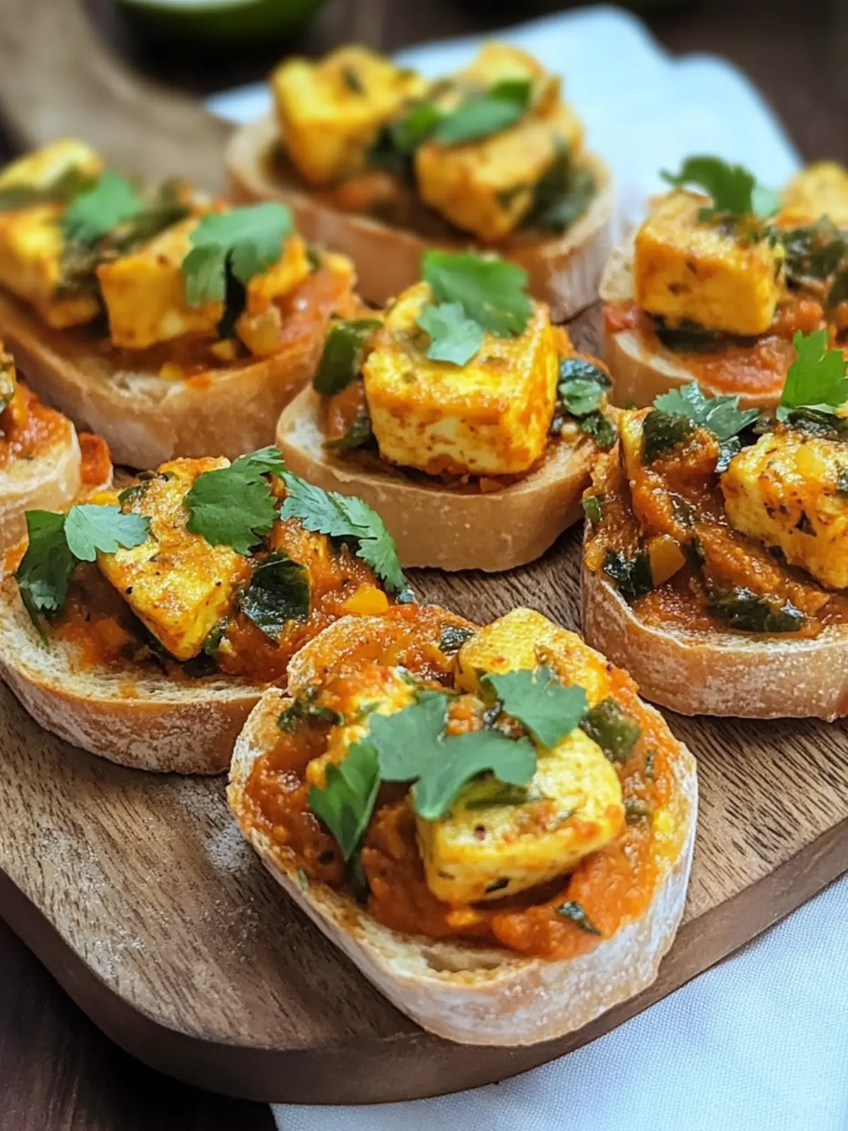 Tandoori Paneer Bruschetta: A Flavor-Packed Delight at Home 2 Tandoori Paneer Bruschetta