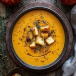 Creamy Roasted Apple Pumpkin Soup for Cozy Fall Nights 2 Creamy Roasted Apple Pumpkin Soup