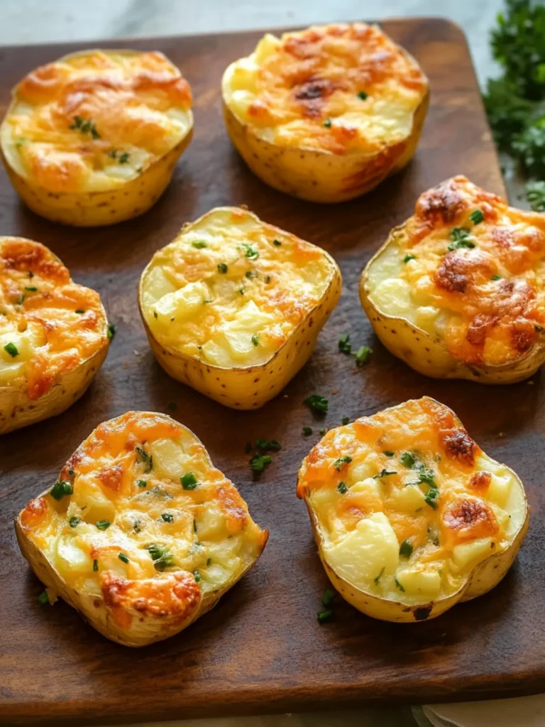 Potato Cheddar Chive Bakes