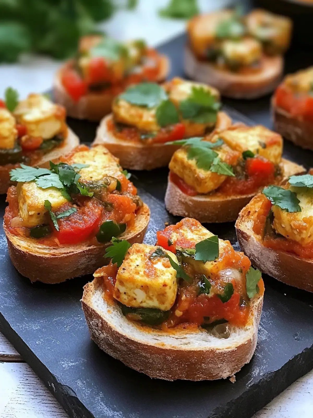 Tandoori Paneer Bruschetta: A Flavor-Packed Delight at Home 5 Tandoori Paneer Bruschetta