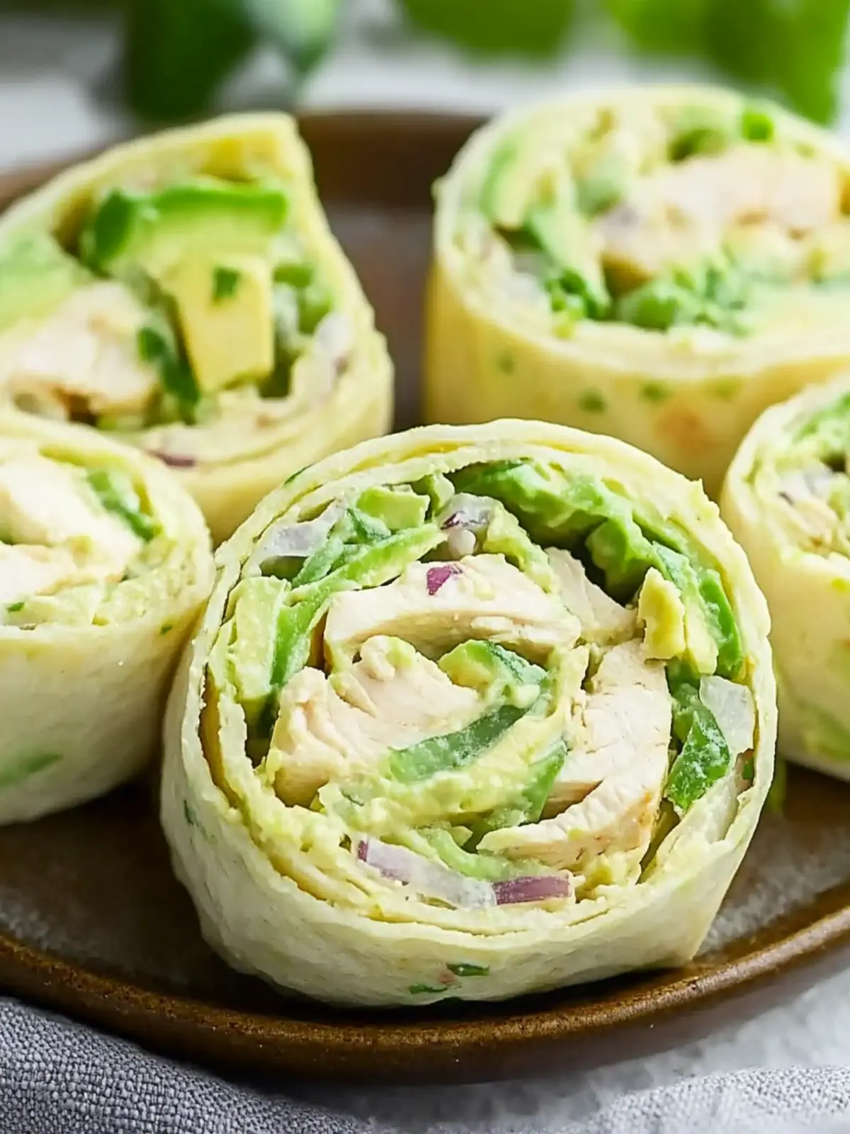 Deliciously Easy Chicken Avocado Salad Roll Ups You’ll Love 5 Chicken Avocado Salad Roll Ups