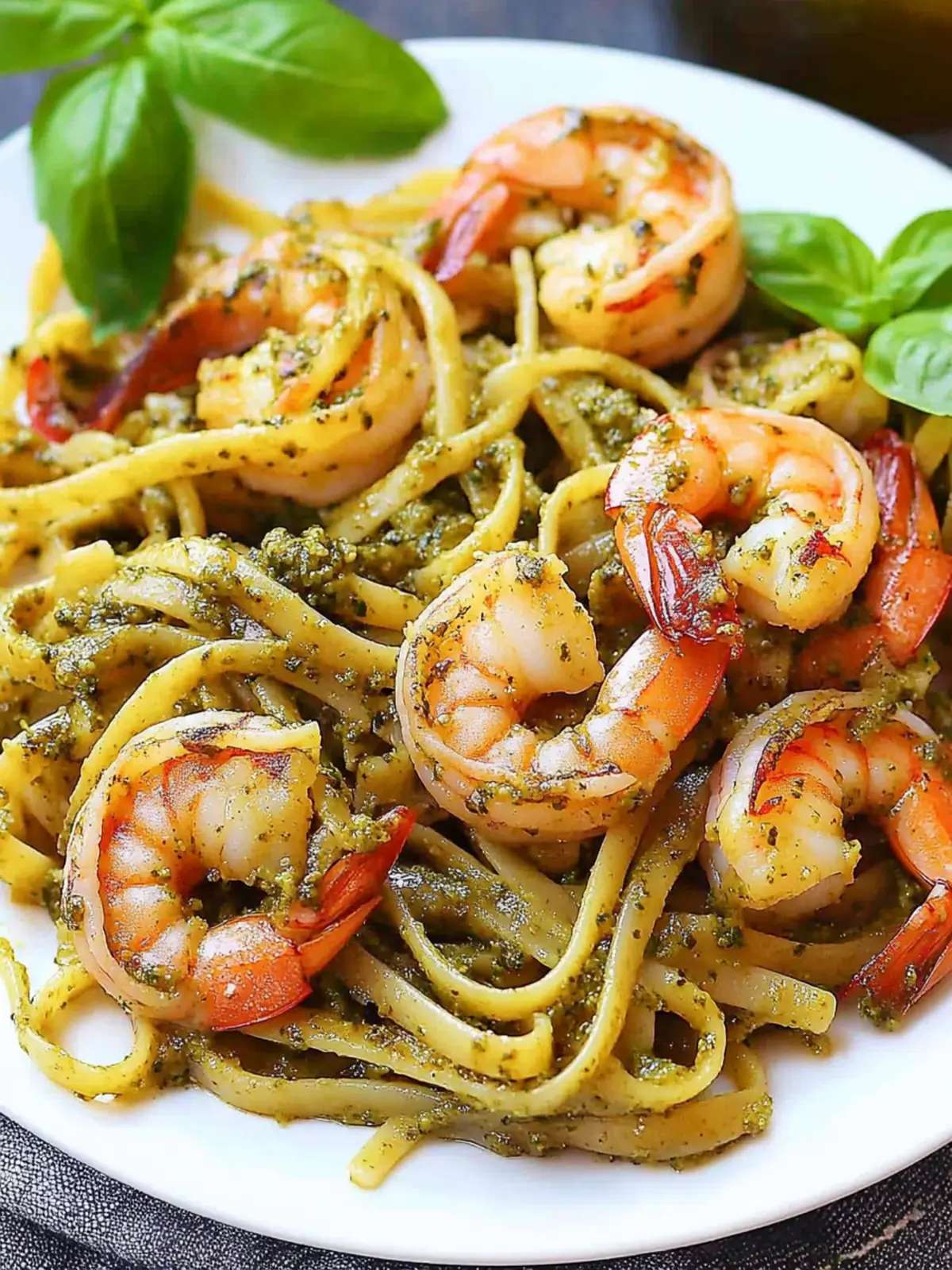 30-Minute Pesto Shrimp Pasta for Quick Weeknight Delights 5 Pesto Shrimp Pasta