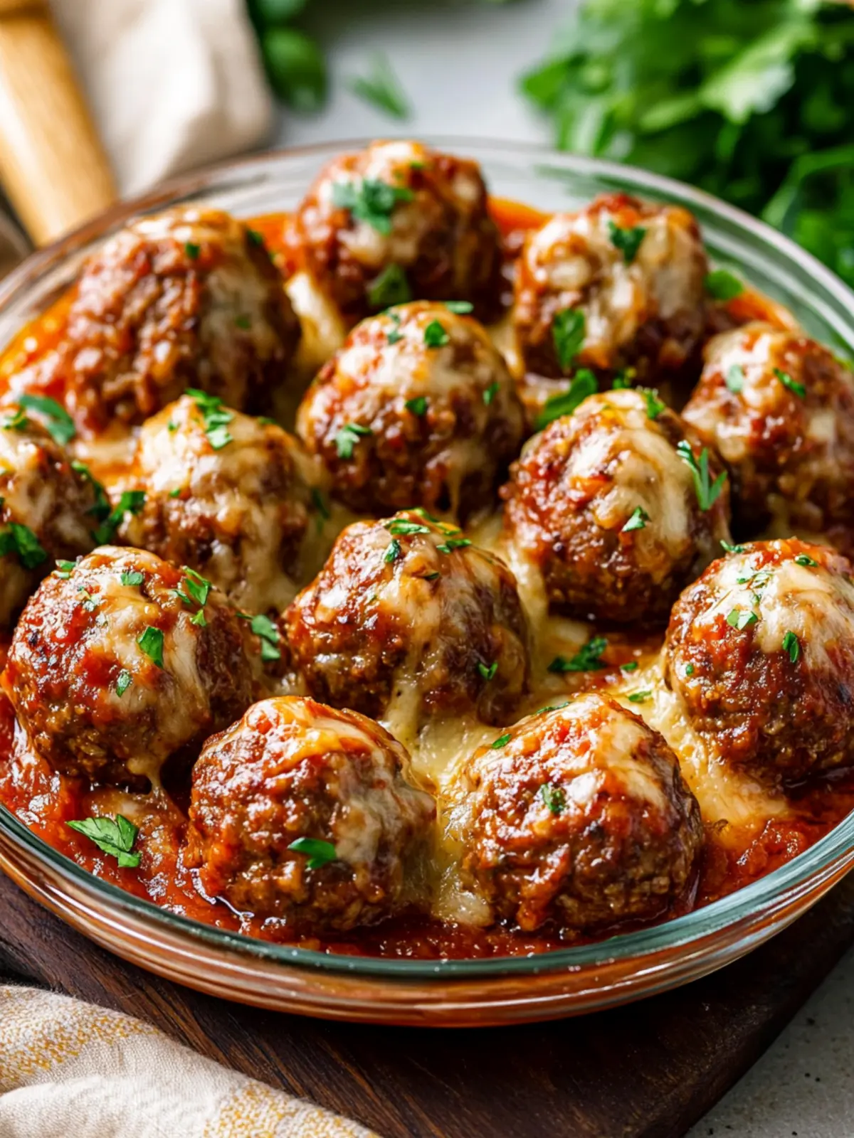 Savor Oven-Baked Beef Meatballs in Rich Marinara Bliss 5 Oven-Baked Beef Meatballs