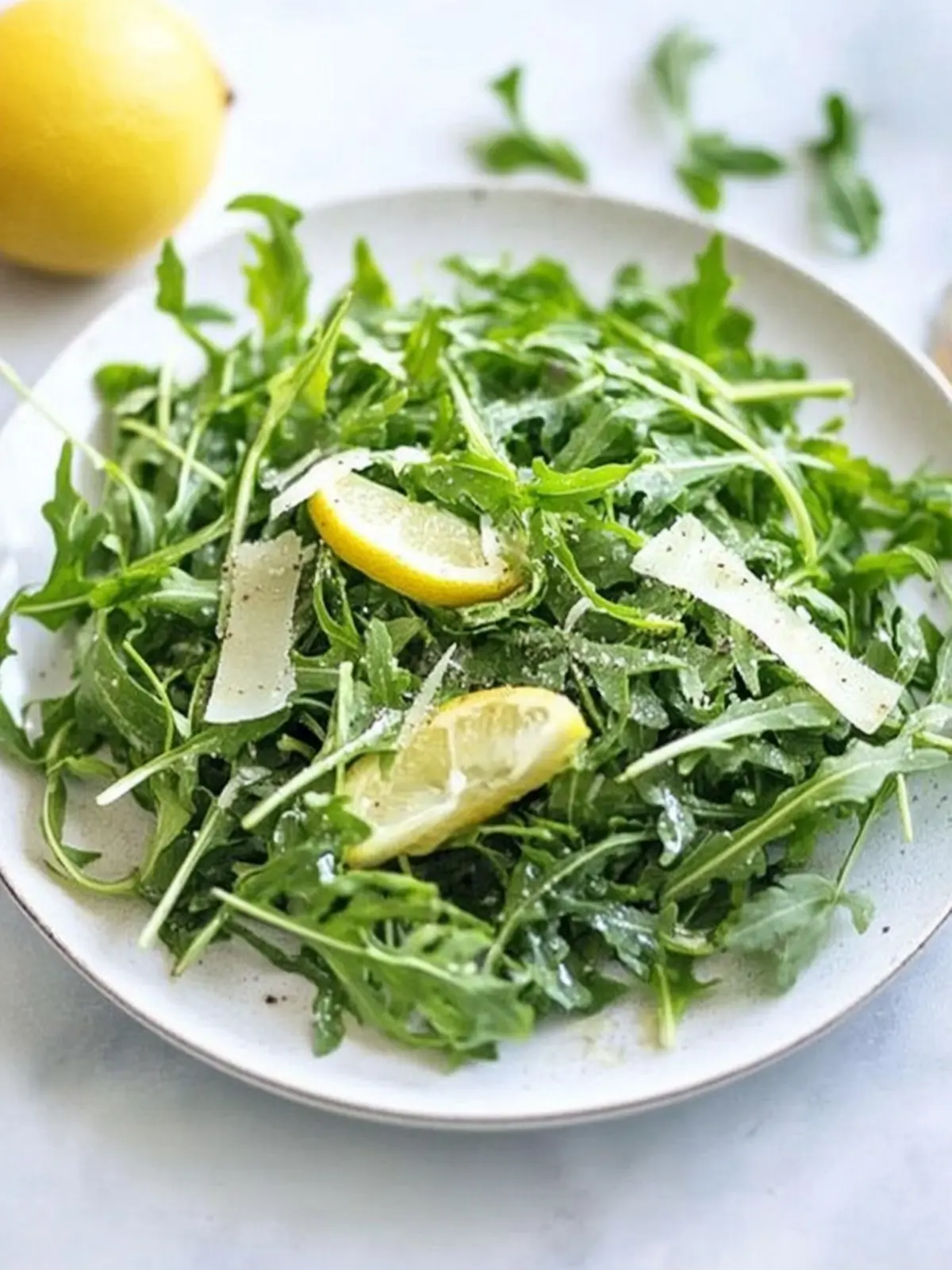 Arugula Salad with Lemon Vinaigrette