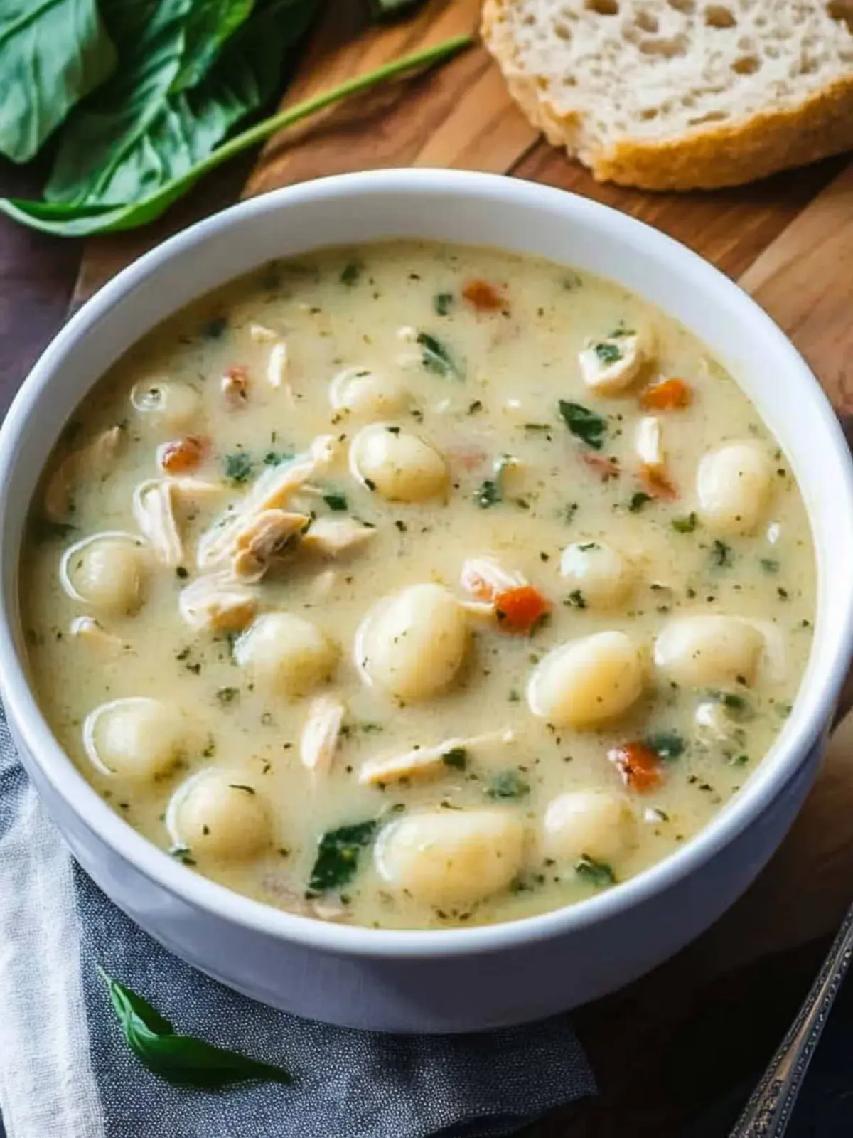 Hearty Olive Garden Chicken Gnocchi Soup Made Easy at Home 4 Olive Garden Chicken Gnocchi Soup
