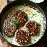 Savor Hamburger Steaks in Creamy Dill Sauce for Dinner Delight 9 Hamburger Steaks in Creamy Dill Sauce