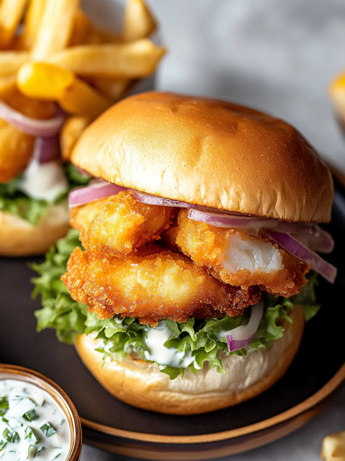 Crispy Fried Cod Fish Sandwiches You’ll Crave Every Time 4 Fried Cod Fish Sandwich