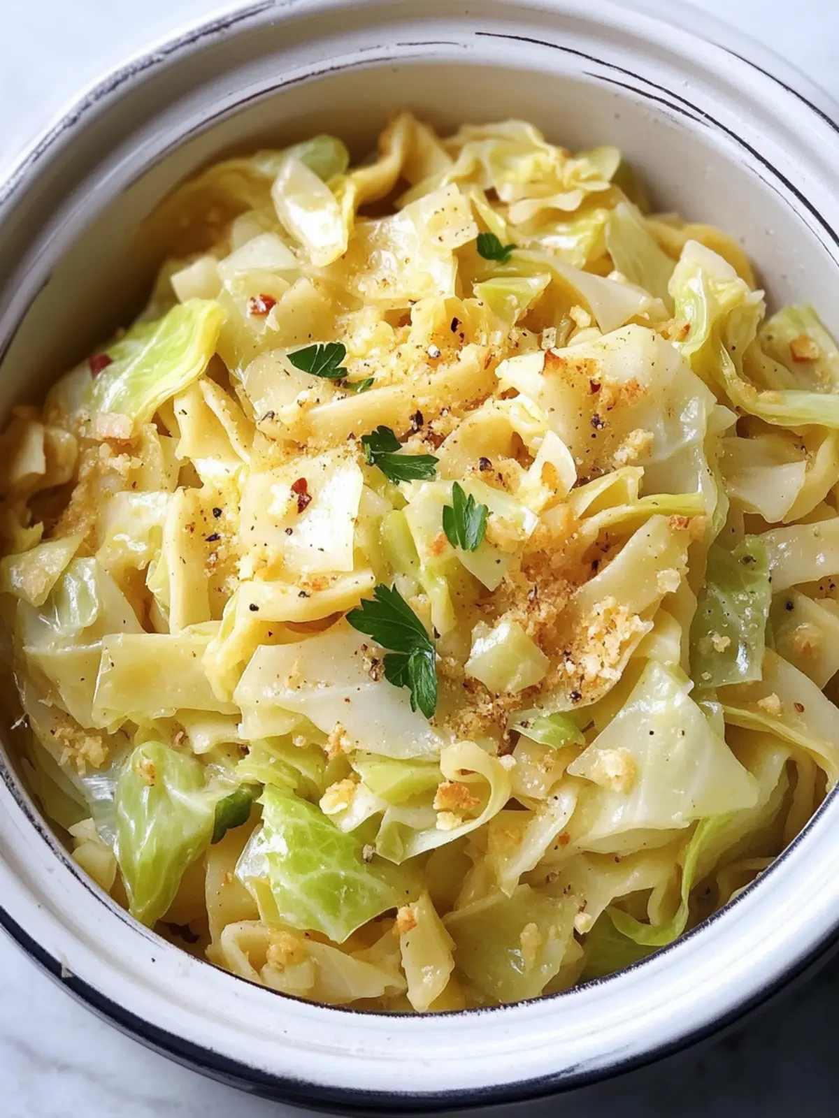 Buttery Cabbage and Noodles: Comfort Food You'll Love 3 Buttery Cabbage and Noodles