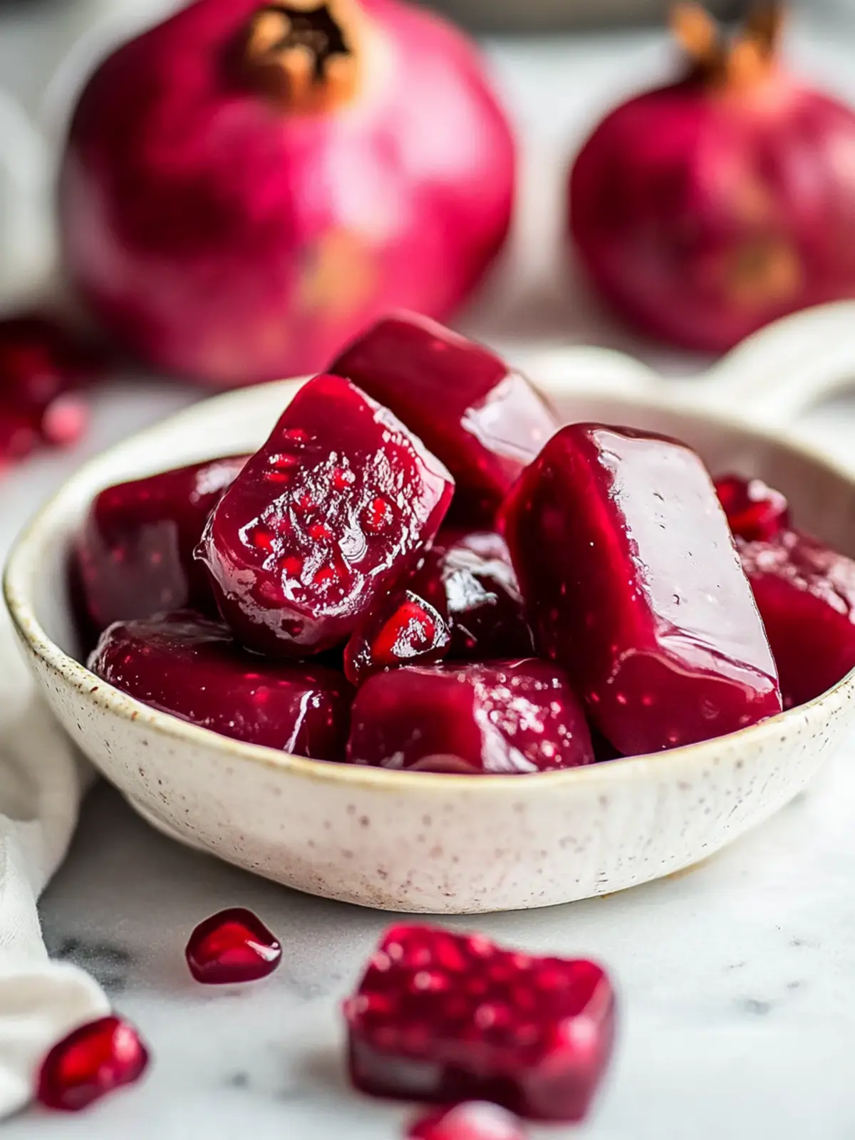 Irresistible Pomegranate Caramels for Your Holiday Gifting 2 Pomegranate Caramels