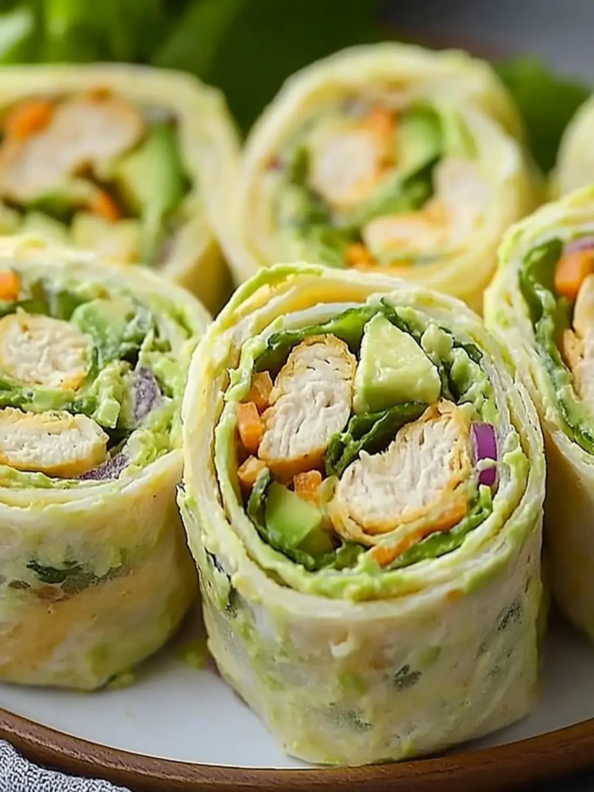 Deliciously Easy Chicken Avocado Salad Roll Ups You’ll Love 2 Chicken Avocado Salad Roll Ups