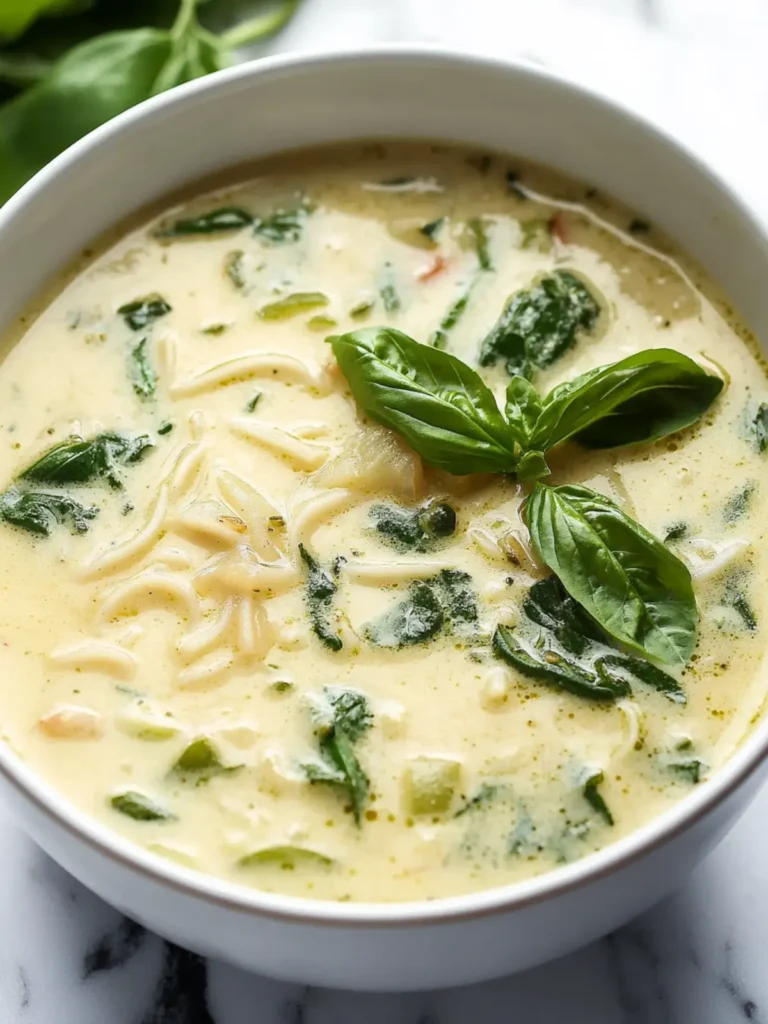 Quick Thai Green Curry Soup