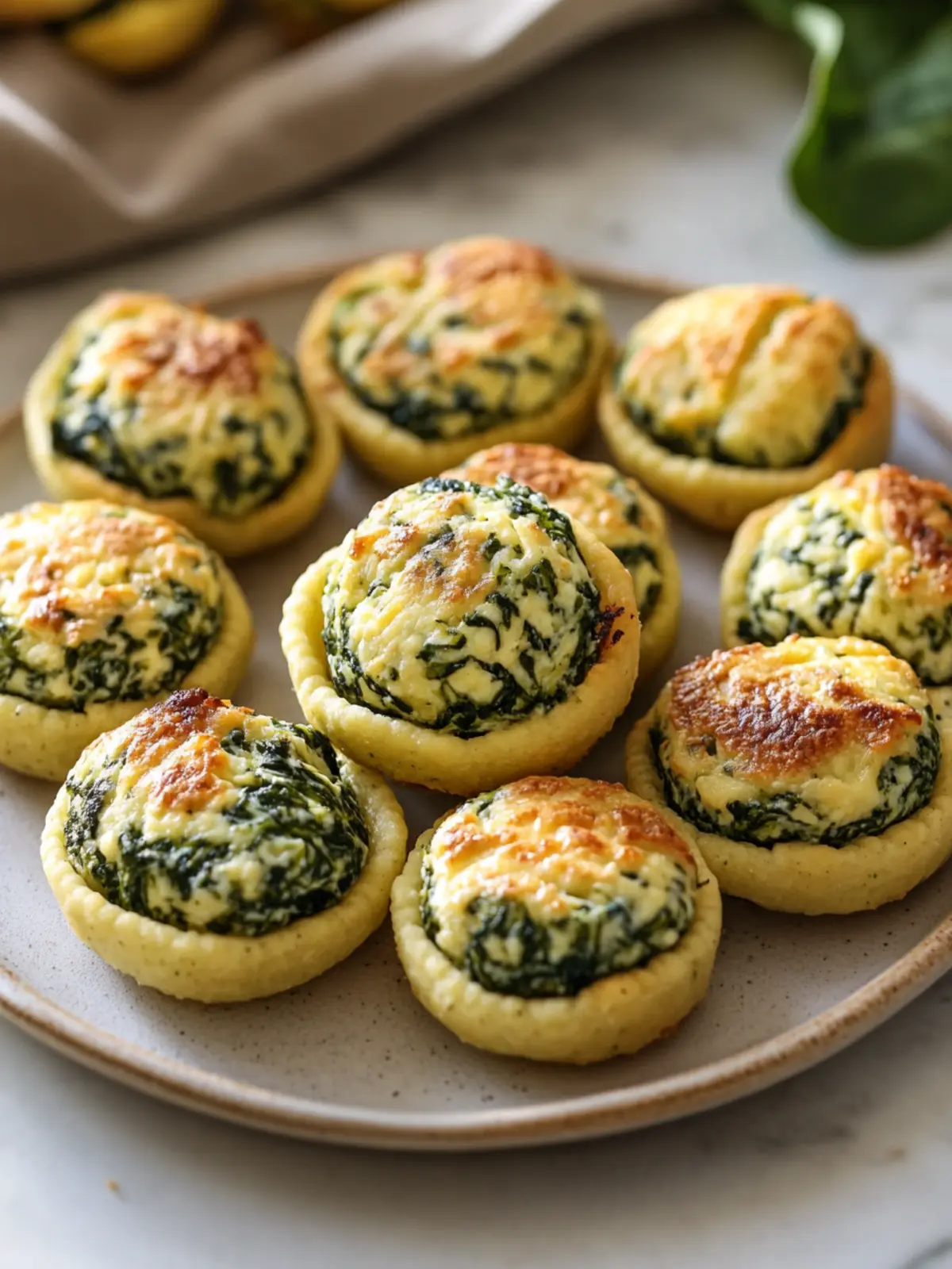 Spinach Ricotta Bites: Quick, Irresistible Appetizers to Love 4 Spinach Ricotta Bites