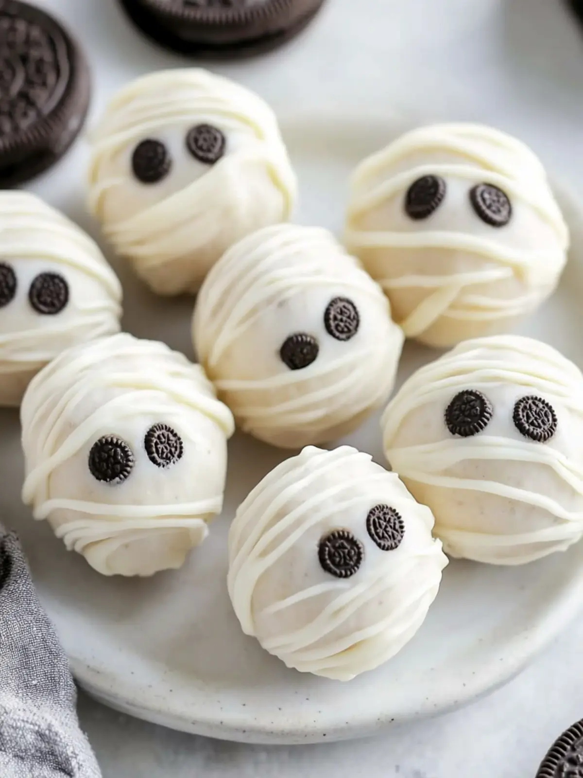Mummy Oreo Balls: The Ultimate Spooky Treat You’ll Love 3 Mummy Oreo Balls