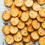 Bake Cheddar Cheese Coins