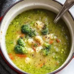 Broccoli Cauliflower Soup