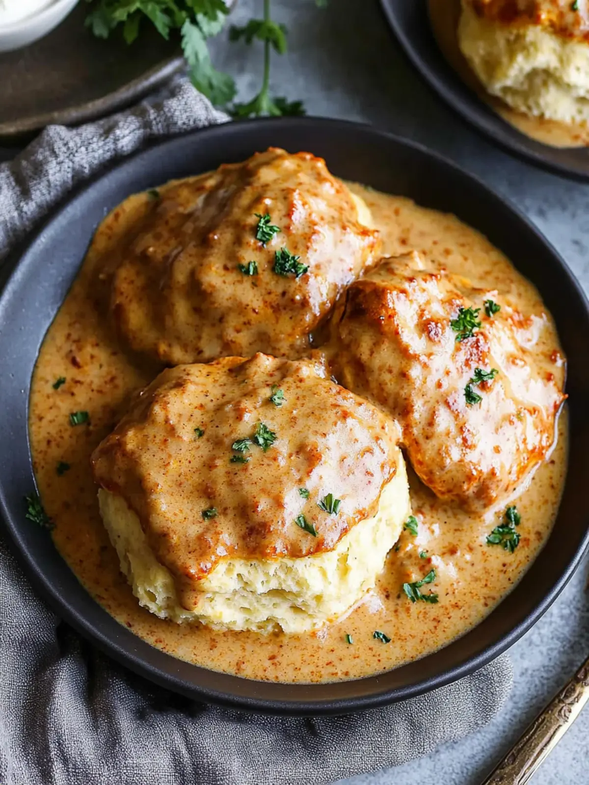 Savor the Comfort: Biscuits and Chorizo Gravy Done Right 2 Biscuits and Chorizo Gravy