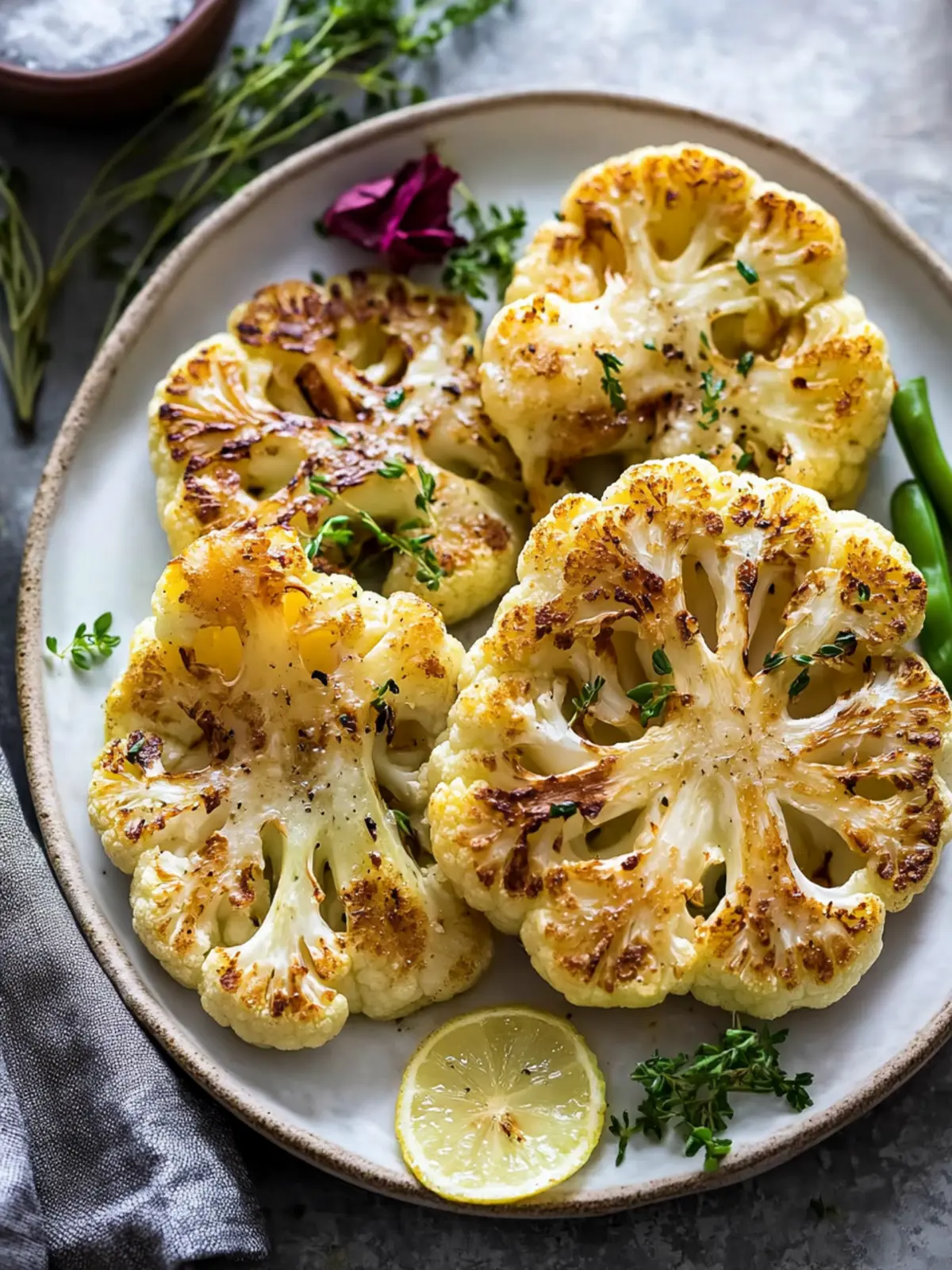 Roasted Cauliflower Steaks