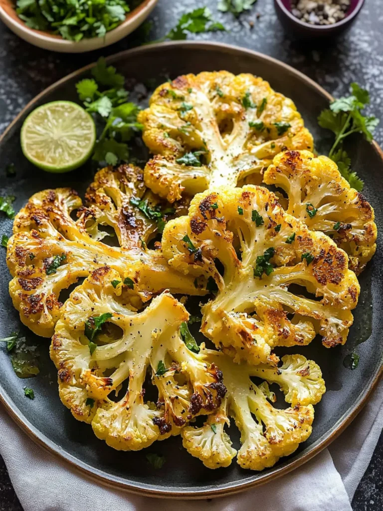 Roasted Cauliflower Steaks