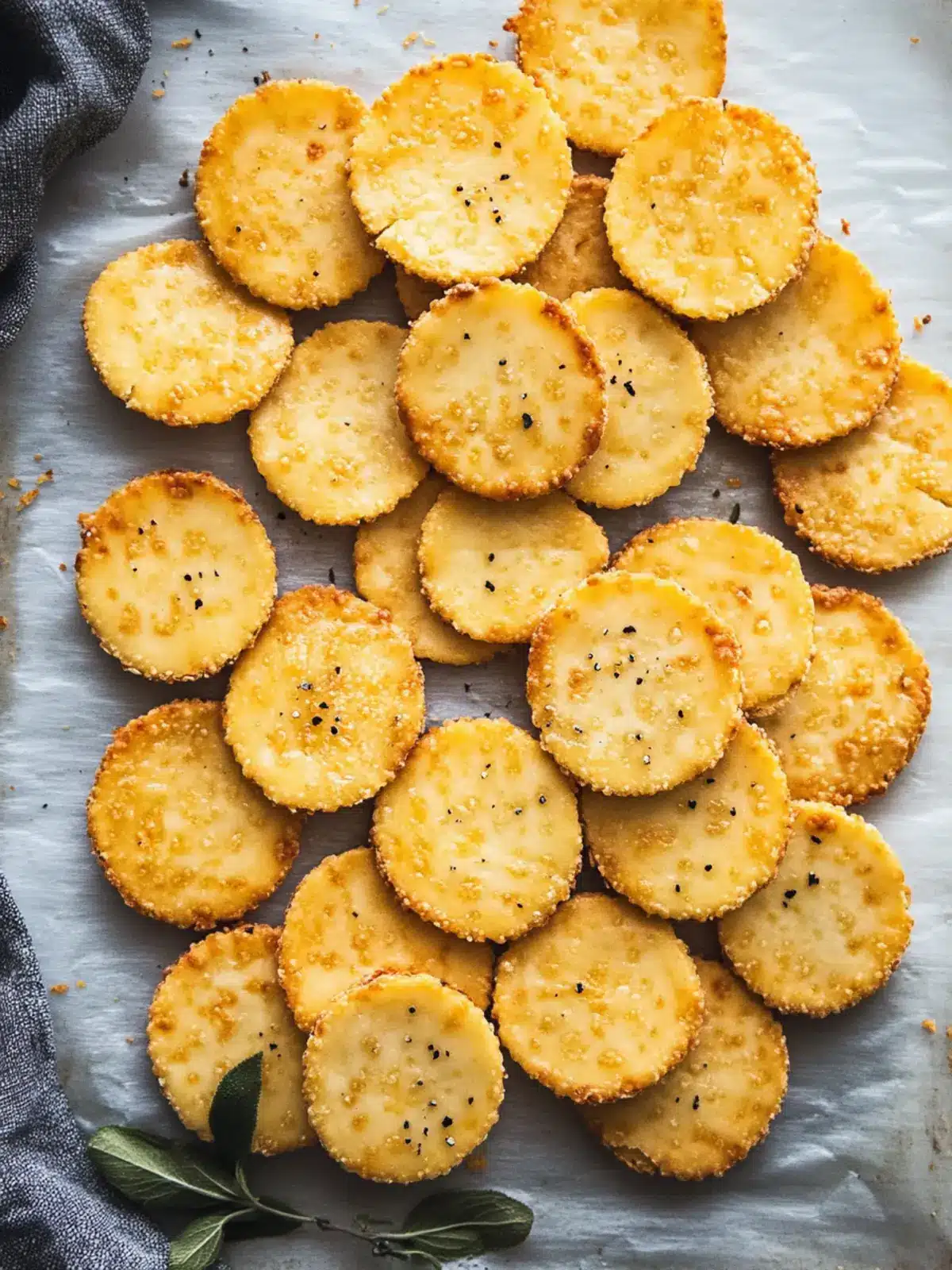 Bake Cheddar Cheese Coins That'll Wow Your Guests Instantly 2 Bake Cheddar Cheese Coins