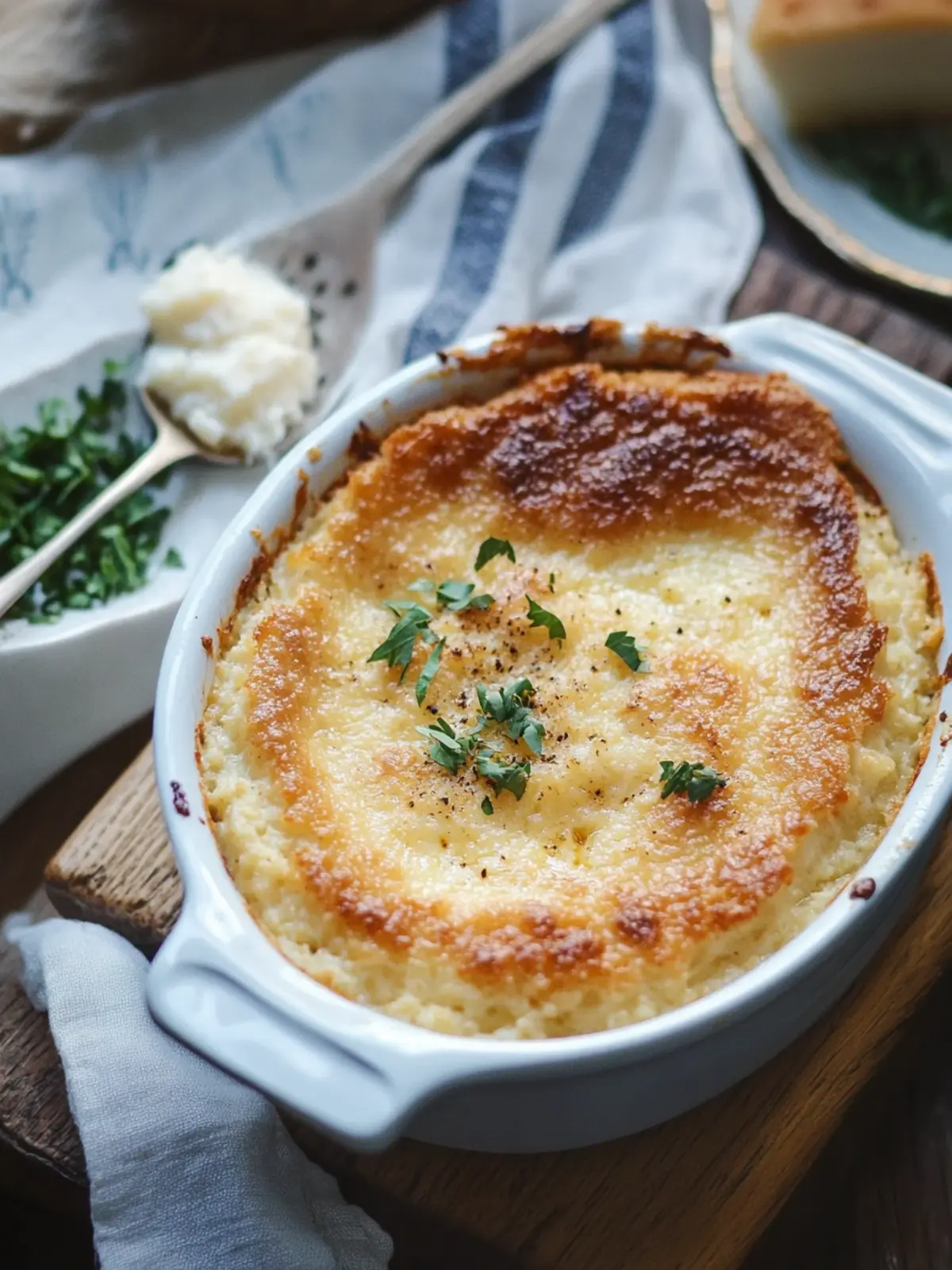 Delicious Baked Gouda Cheese Grits for Comforting Southern Bliss 3 Baked Gouda Cheese Grits