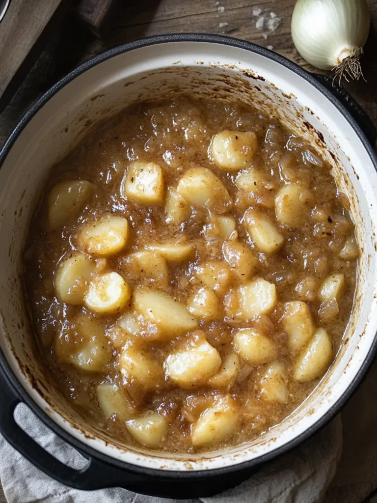 Poor Man's Potato and Onion Gravy