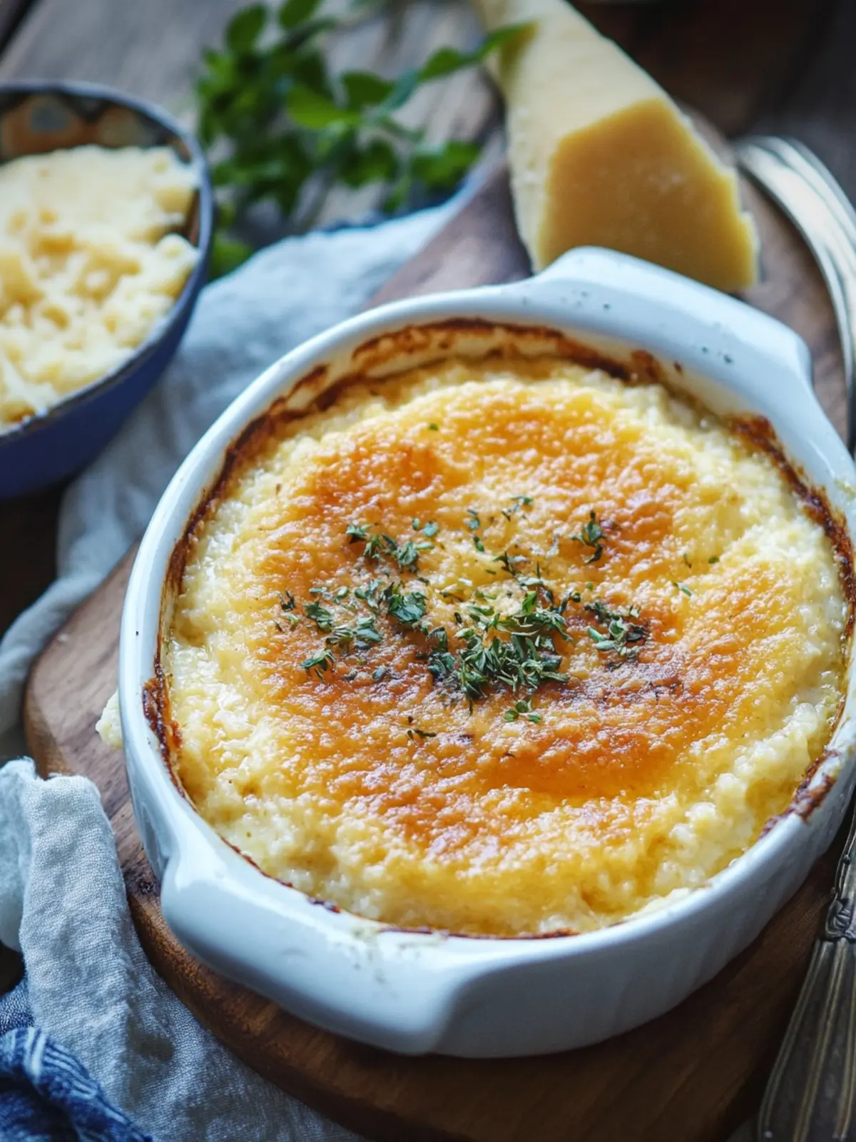Delicious Baked Gouda Cheese Grits for Comforting Southern Bliss 4 Baked Gouda Cheese Grits