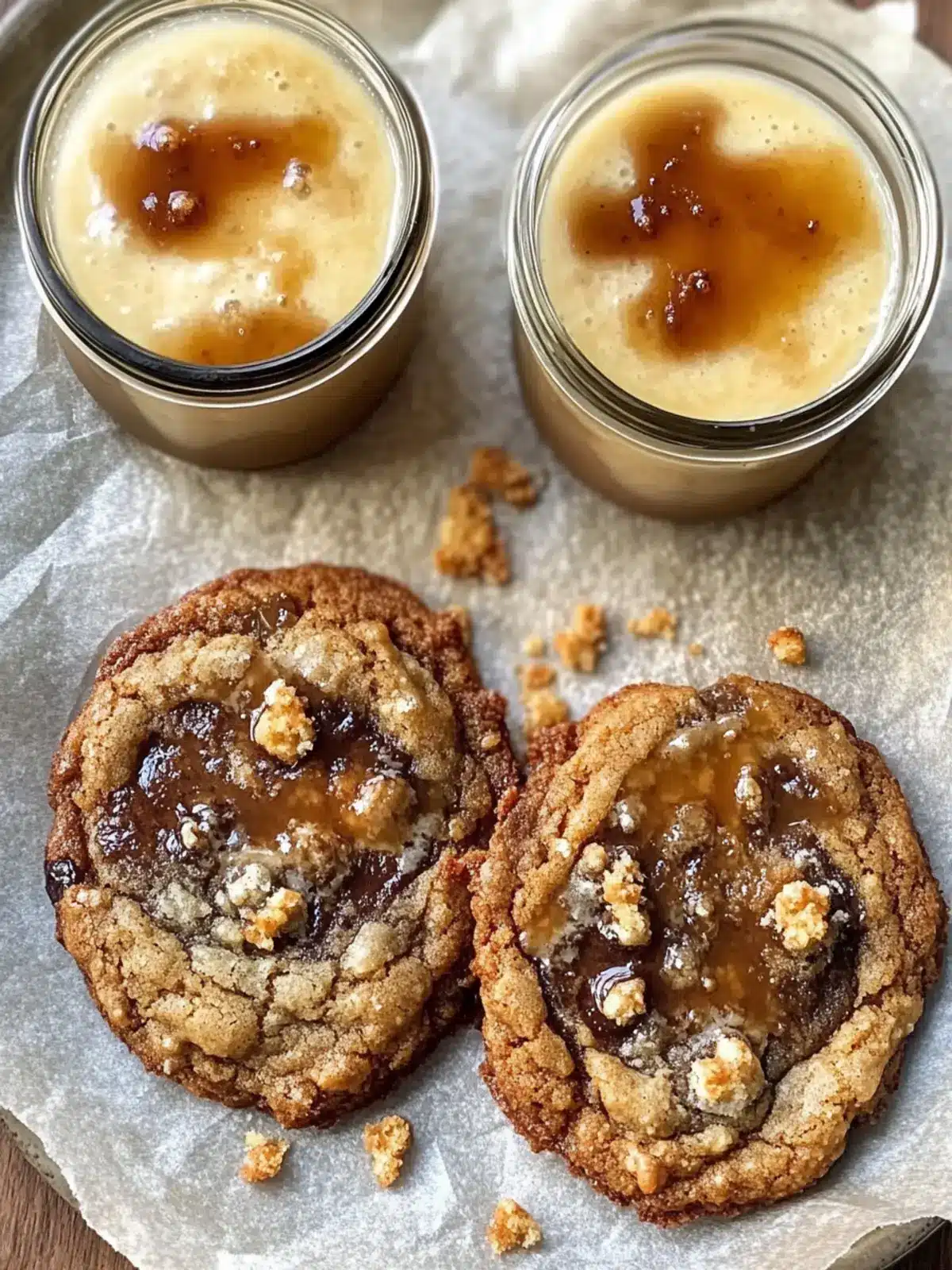 Brown Butter Sticky Toffee Pudding Cookies