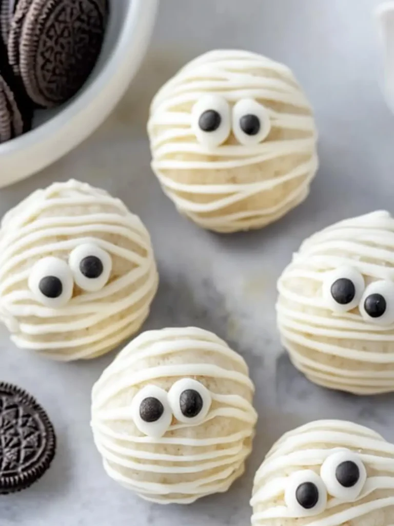 Mummy Oreo Balls
