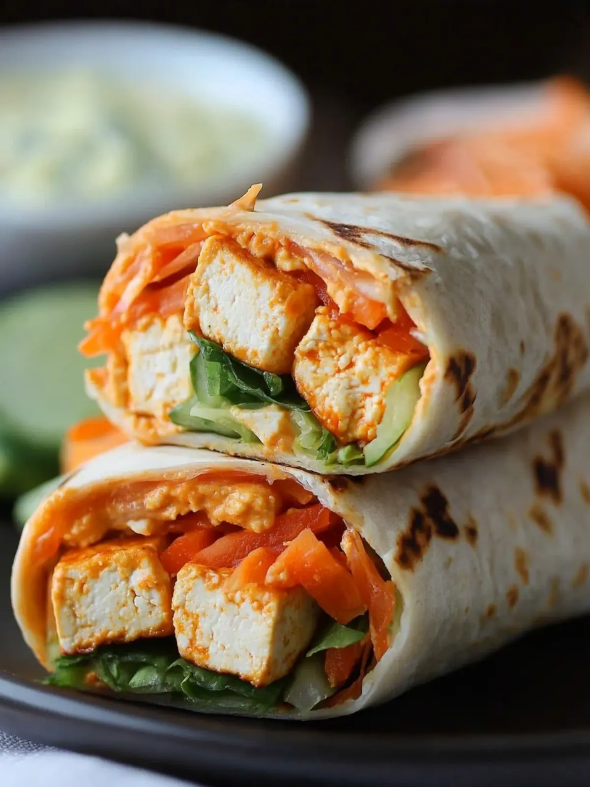 Spicy Buffalo Tofu Wraps for Ultimate Flavor Adventure 3 Buffalo Tofu Wrap