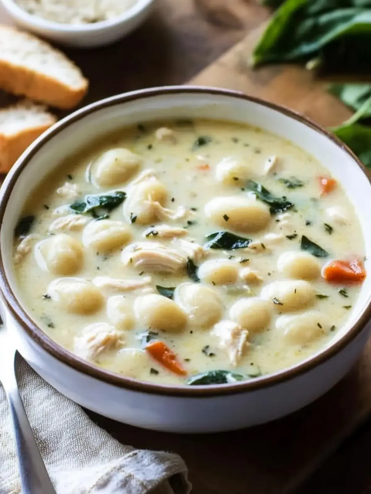Hearty Olive Garden Chicken Gnocchi Soup Made Easy at Home 5 Olive Garden Chicken Gnocchi Soup