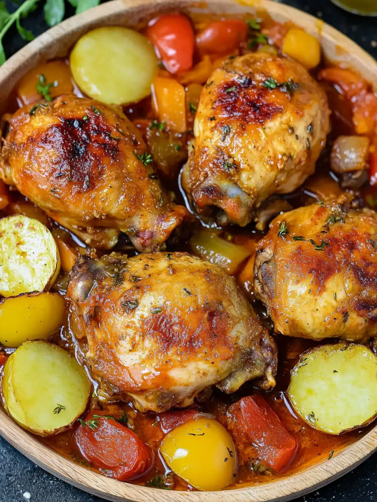 Savory Fricase de Pollo with Olives and Peppers Delight 2 Fricase de Pollo
