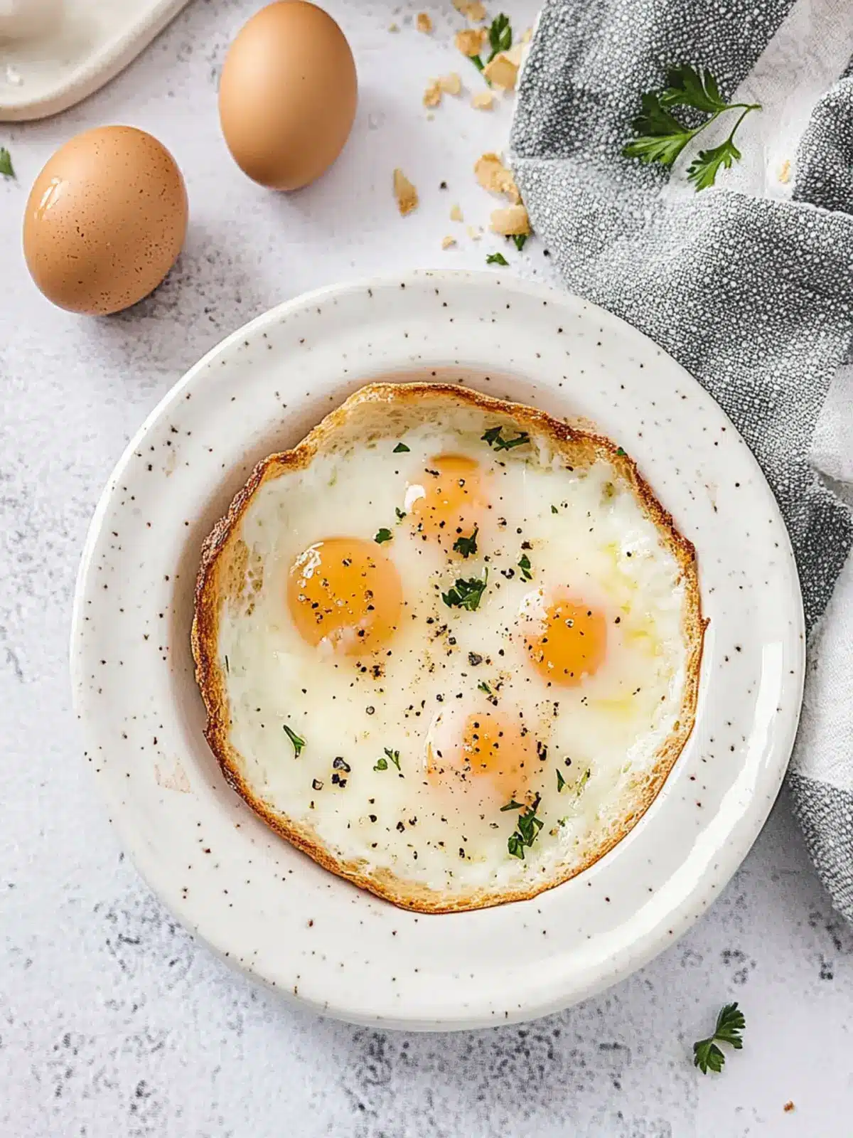 Shirred Eggs