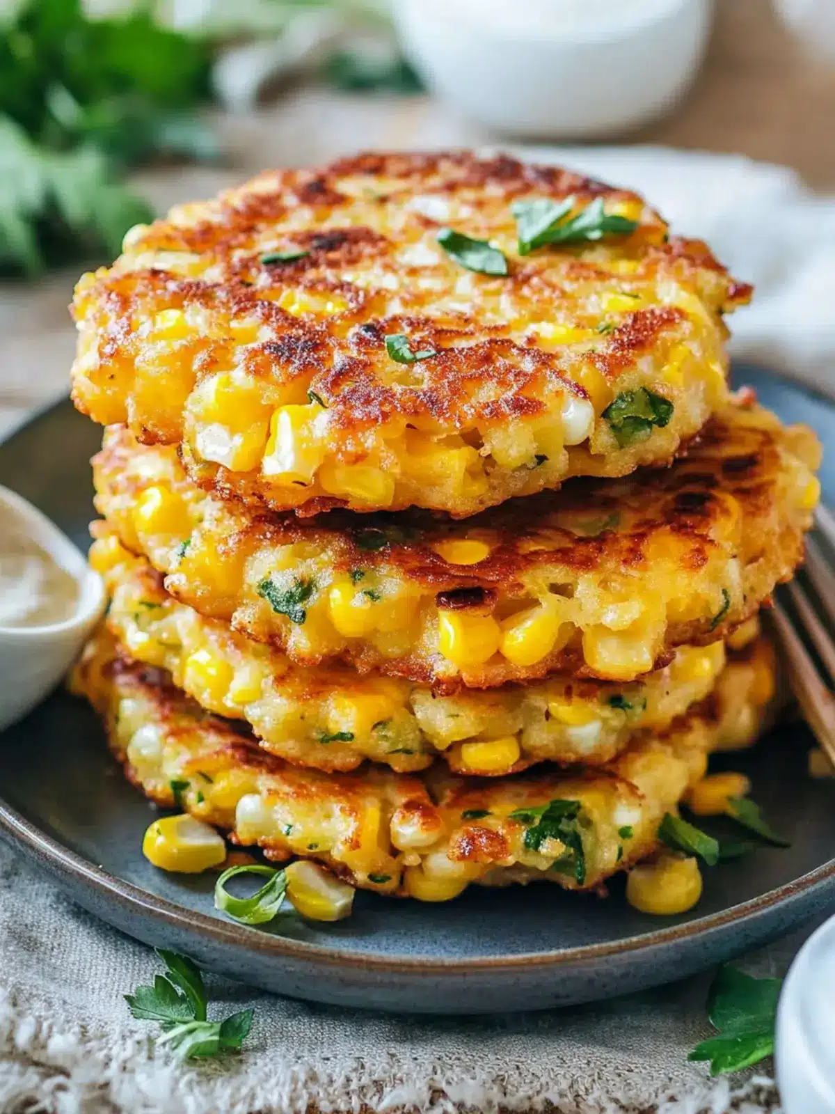 Cheesy Corn Fritters That Will Brighten Your Dinner Table 5 Cheesy Corn Fritters