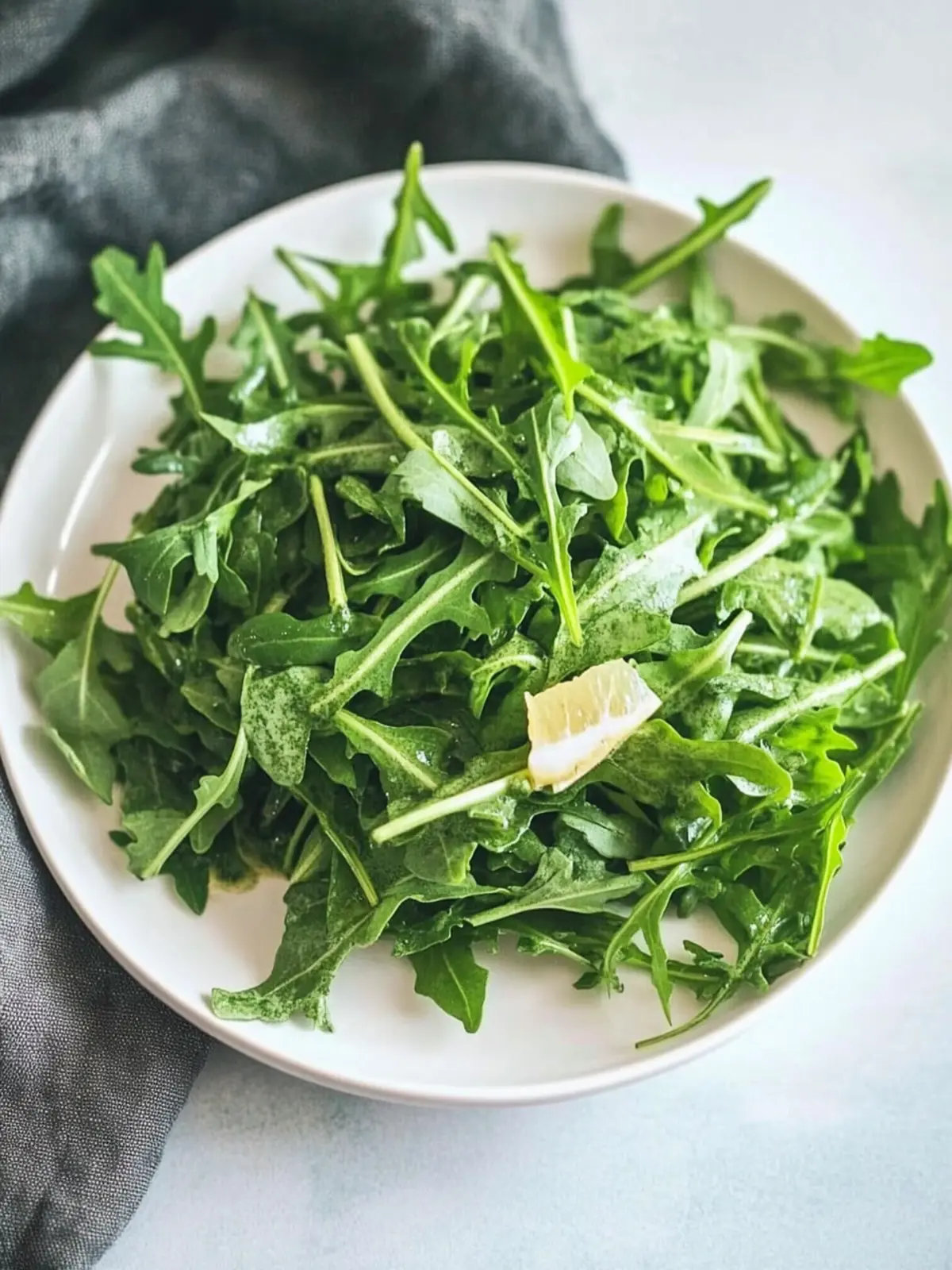 Arugula Salad with Lemon Vinaigrette