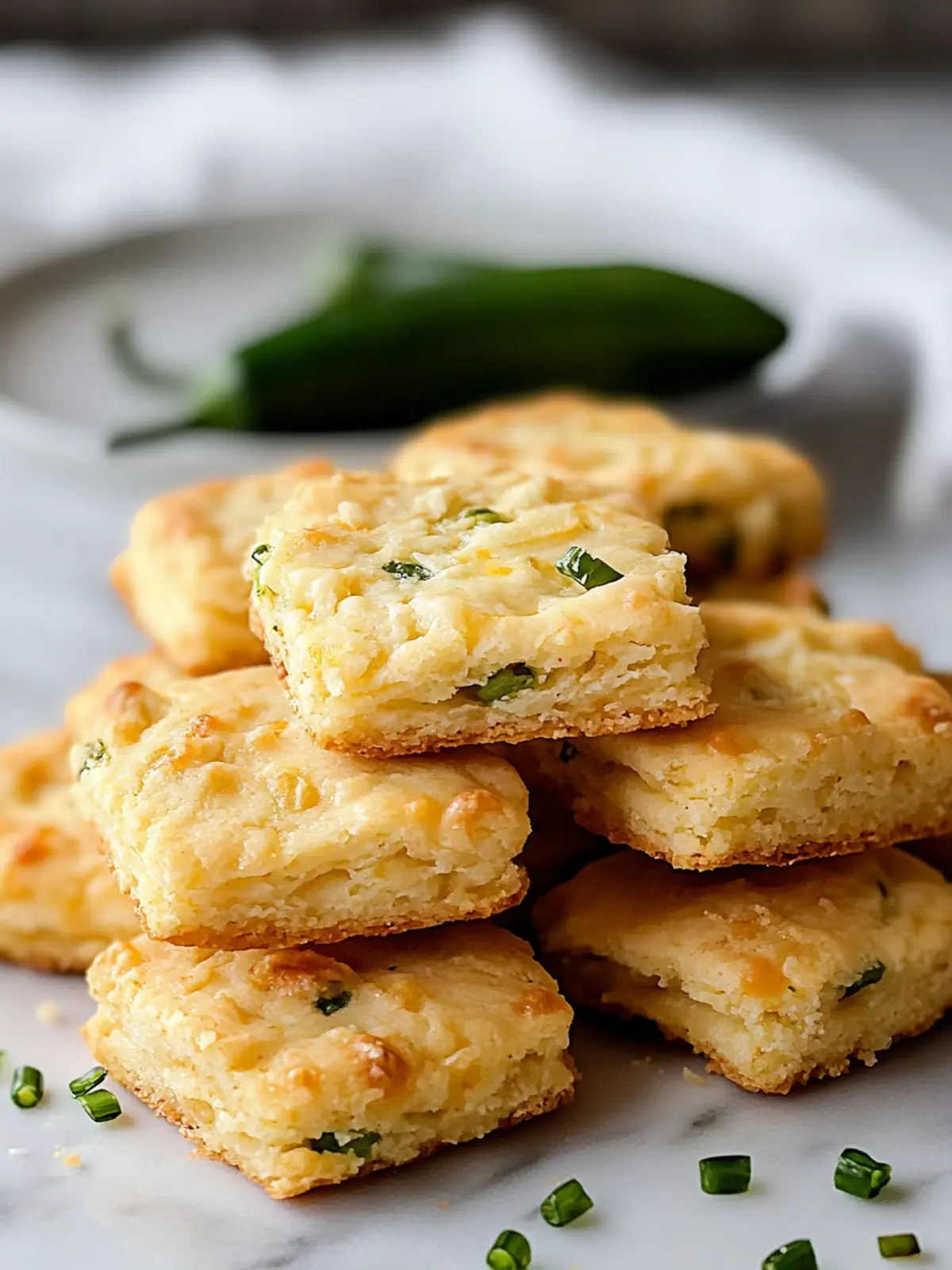 Cheesy Jalapeño Shortbread: Your New Favorite Spicy Snack 3 Cheesy Jalapeño Shortbread