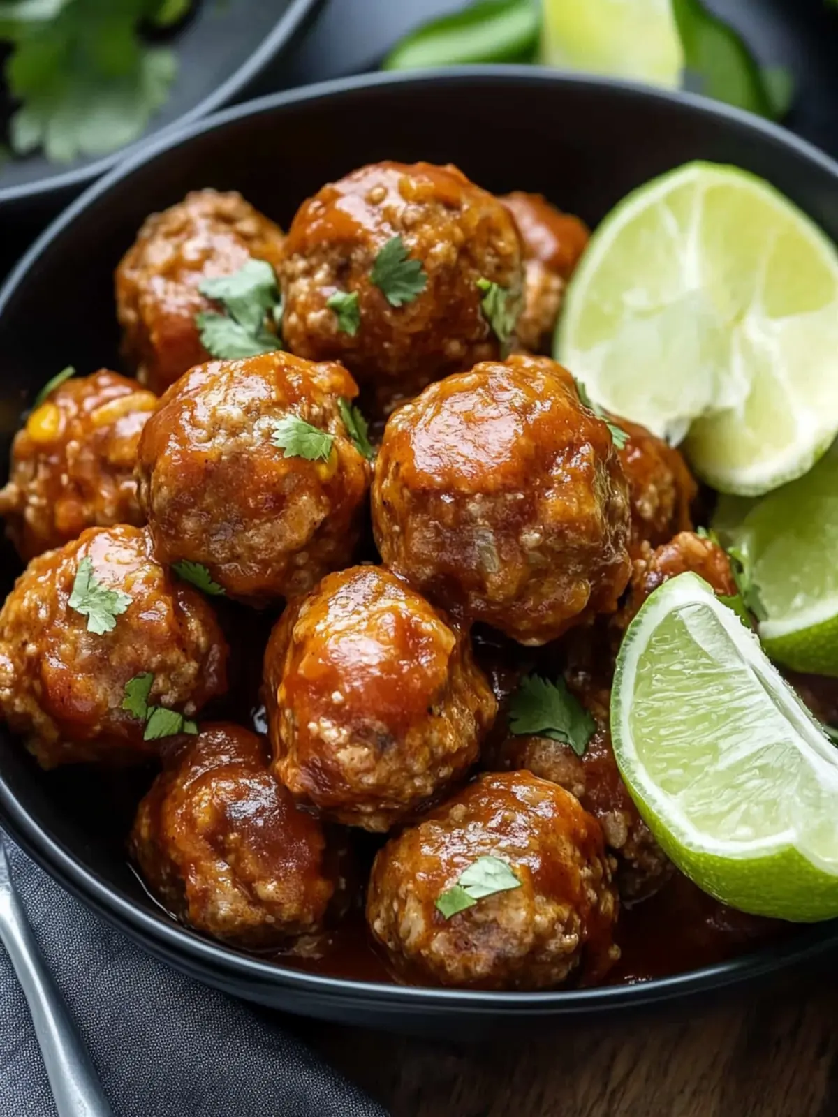 Cheesy Slow Cooker Enchilada Meatballs for Easy Weeknight Dinners 4 Slow Cooker Enchilada Meatballs