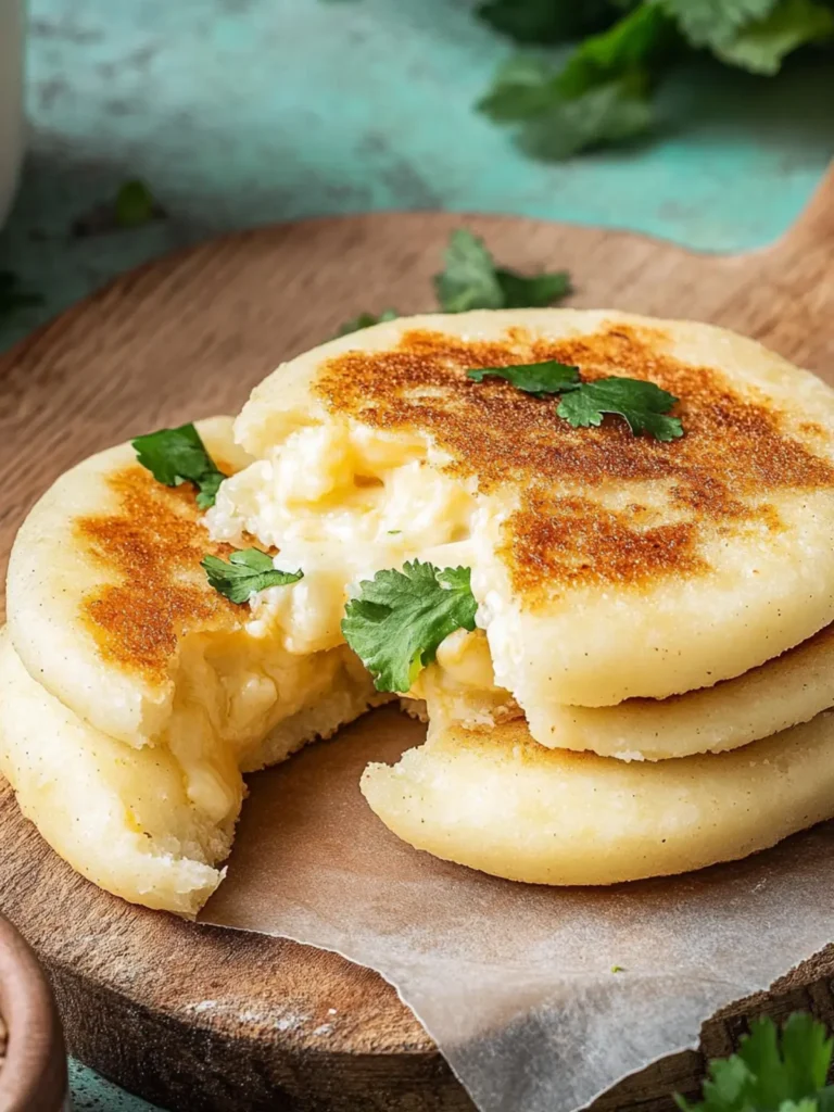 Arepas con Queso