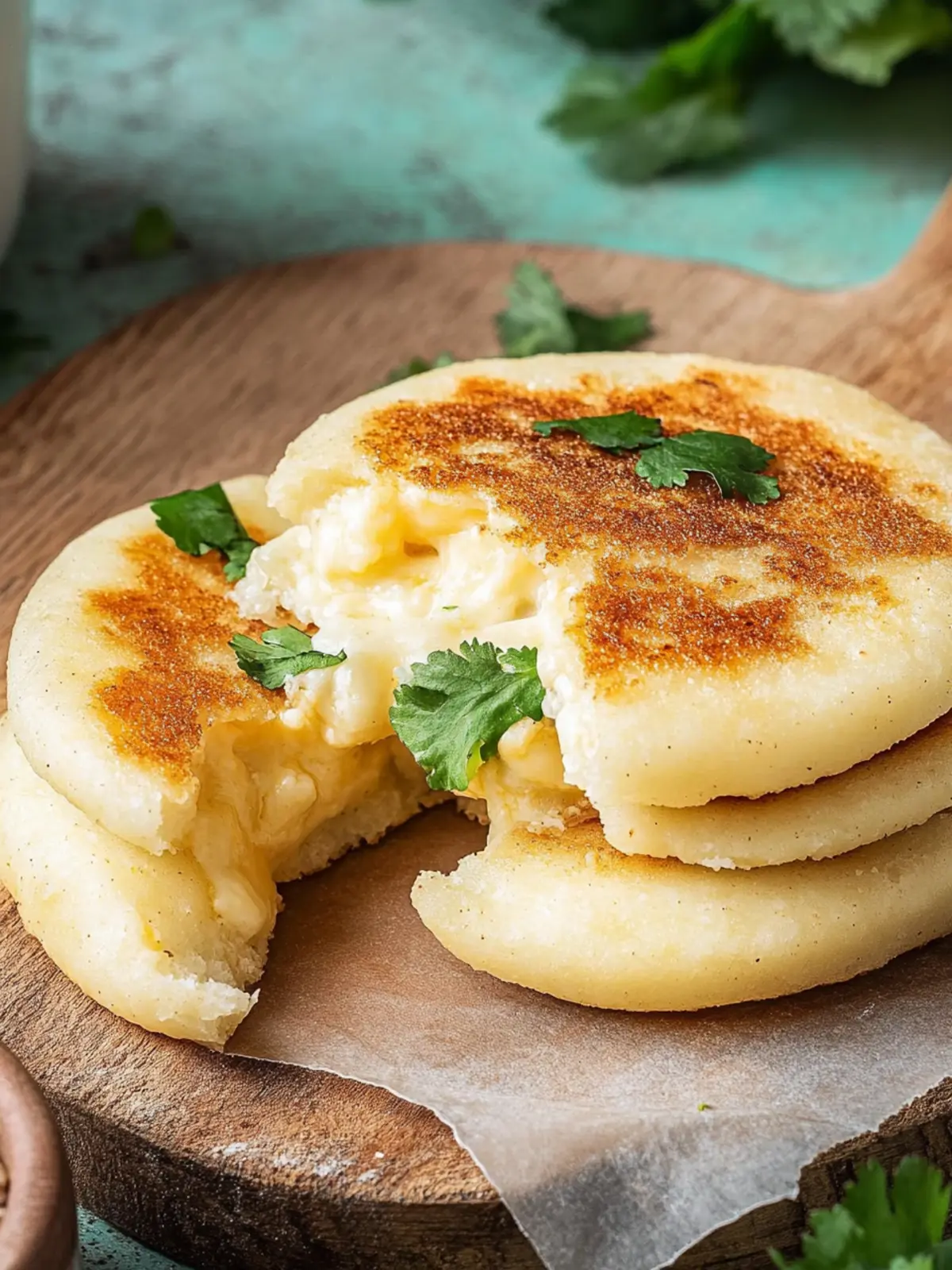 Arepas con Queso