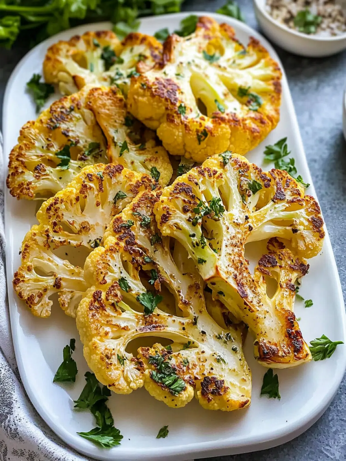 Roasted Cauliflower Steaks