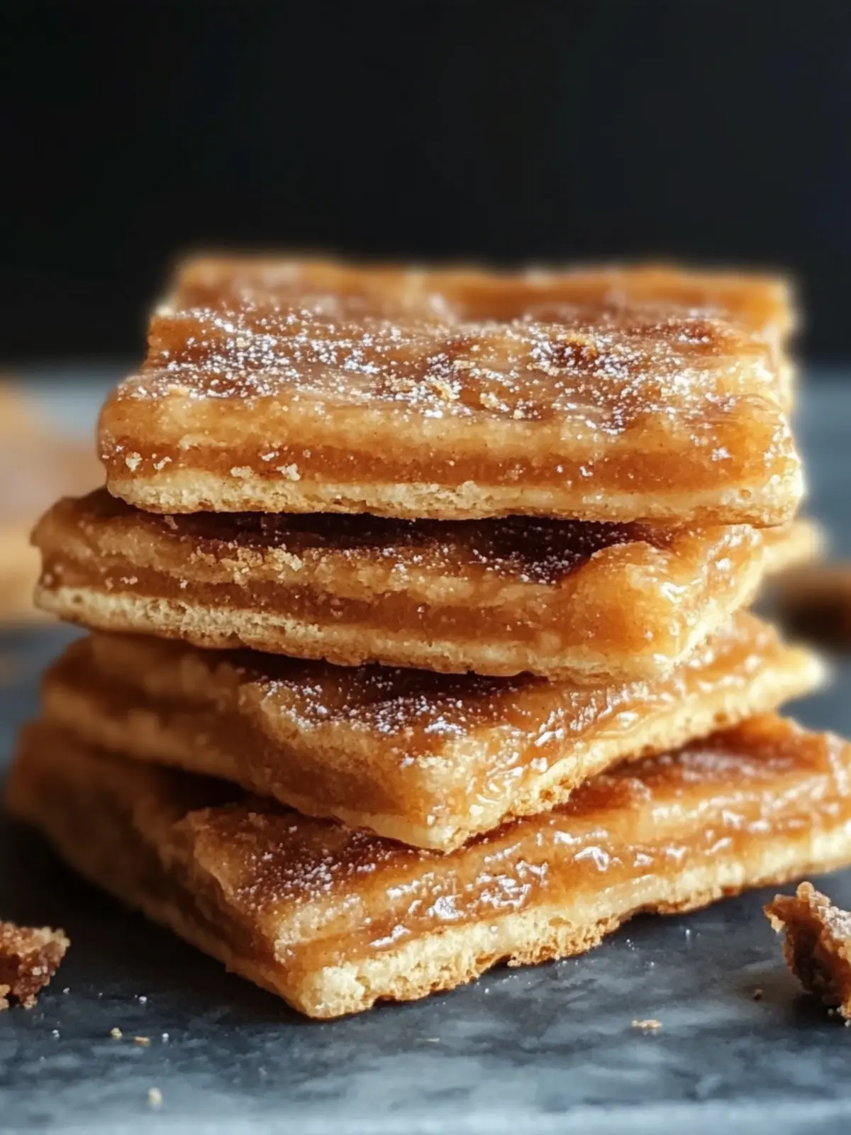 Churro Toffee Saltine Squares: Sweet & Salty Bliss! 3 Churro Toffee Saltine Squares