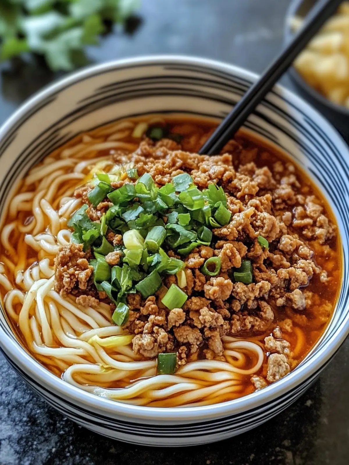 Slow Cooker Dan Dan Noodles